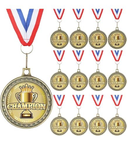 Amazon | XunYee MVP チャンピオン アワードメダル ソフトボール 野球